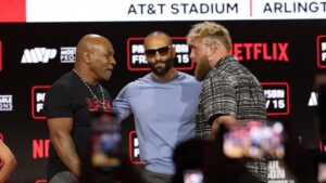Duel Bersejarah: Mike Tyson Kembali ke Ring, Tantang Jake Paul di AT&T Stadium!-buyorsellcheyenne.com
